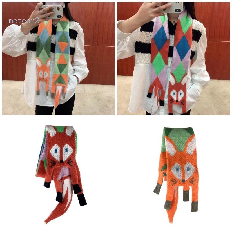 meteor2 Lenço Malha Infantil Elegante Quente Para Meninas Meninos