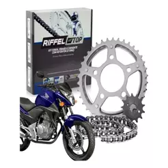 Kit Relação Tração Cb 300 2009 2010 2011 A 2015 Retentor Riffel