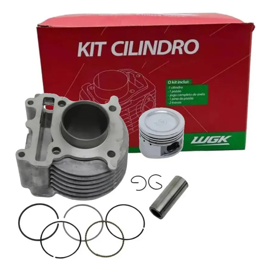 Kit Cilindro Pistão Anéis Motor Neo At 115 Wgk