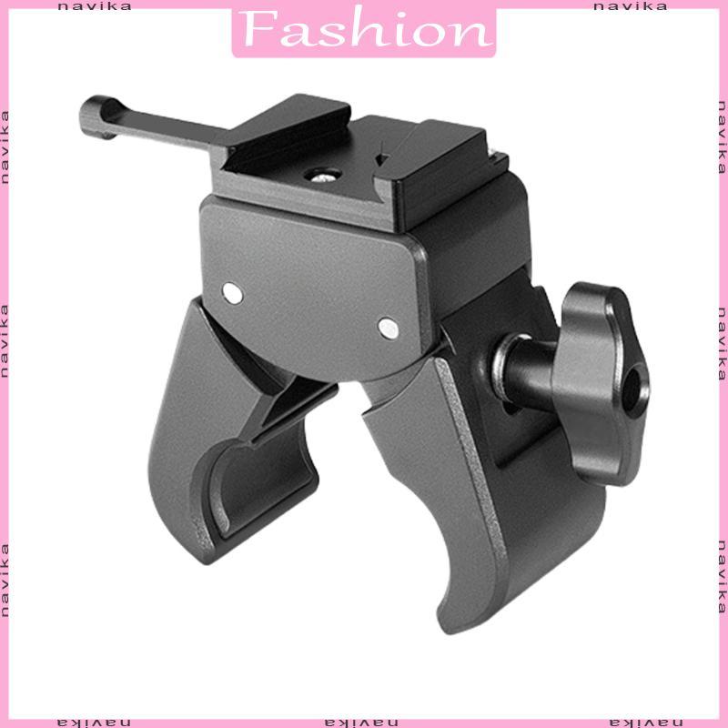 Braçadeira Montagem V Confiável Mandíbulas Ajustáveis Suporte Alumínio Para Equipamento Vídeo