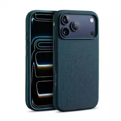 Gshield Capa Case Anti-impacto Woov Azul Antiderrapante com Acabamento Texturizado e Magsafe para iPhone 17 Pro Max