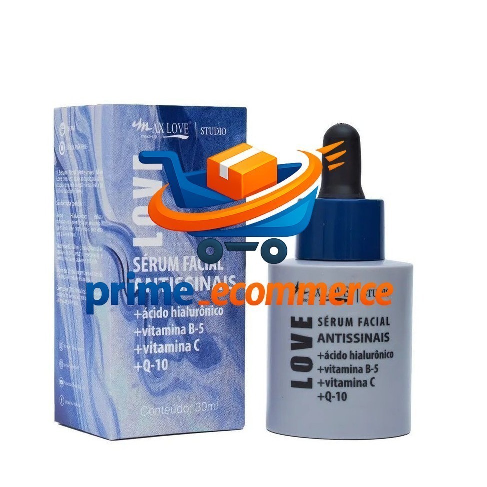(V)✨ Sérum Facial Antissinais Vitamina C + Q10 Max Love – Firmeza, Luminosidade e RenovaçãoPMCD