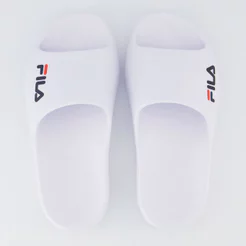 Chinelo Fila Drifter Foam Logo Branco