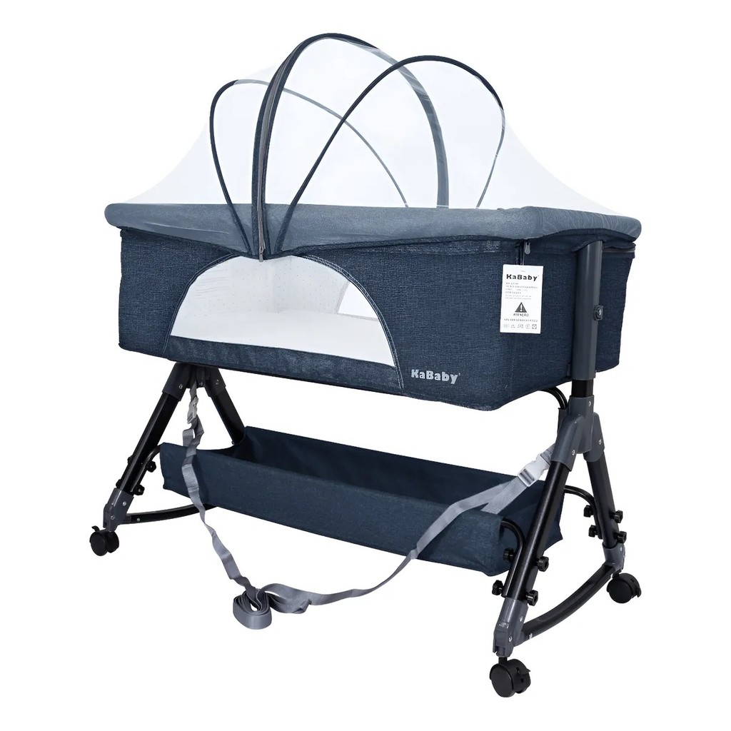 Berco Bebe Portatil Retratil Acoplado Moise Balanço Infantil em Oferta na Shopee