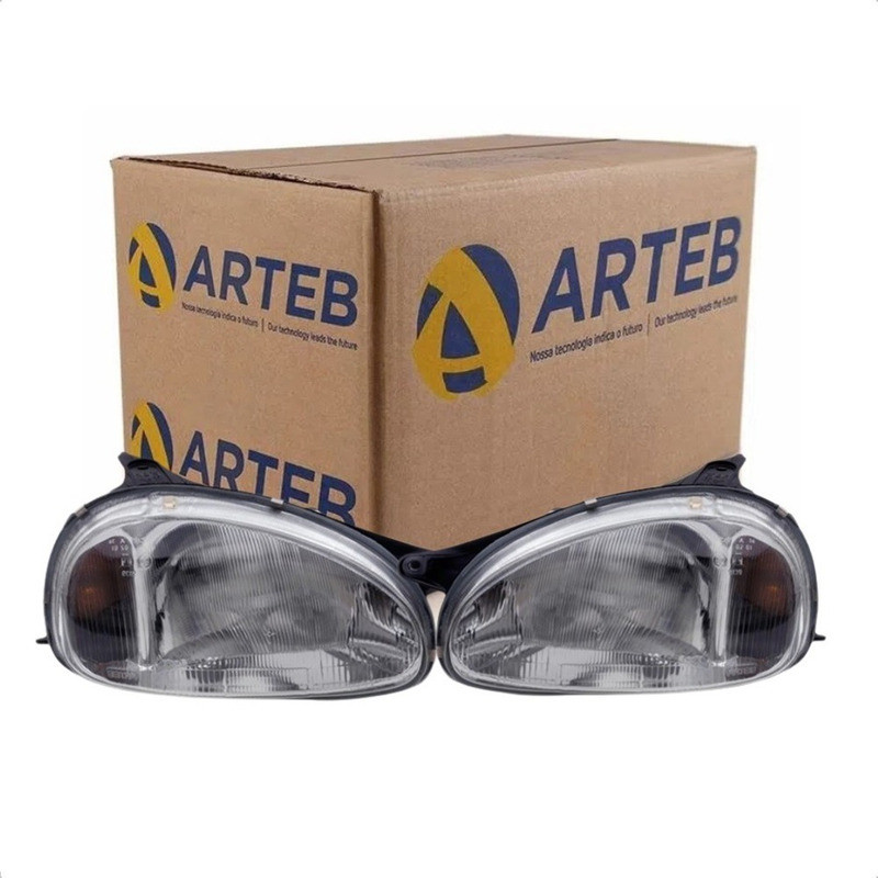 Par Farol Gm Corsa Wagon Pick-up 1994-2000 H4 Original Arteb