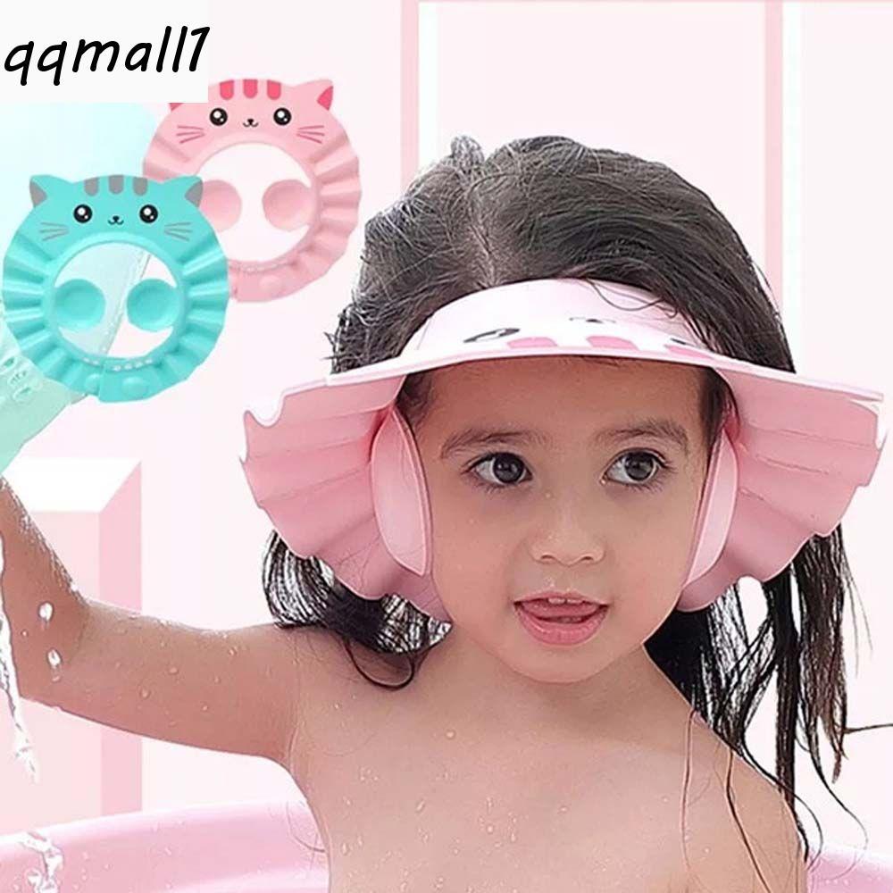 QQMALL1 Touca De Banho Para Bebês , Proteção À Prova D'água Os Ouvidos , Evita Água No Ouvido , Crianças , Chapéu Protet