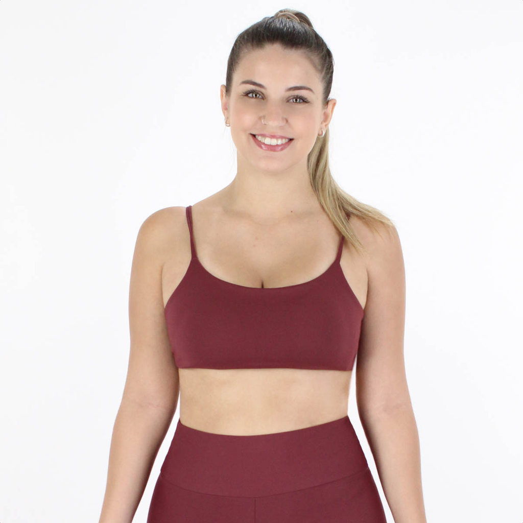 Top Colcci Sport Summer Bordô - Feminino