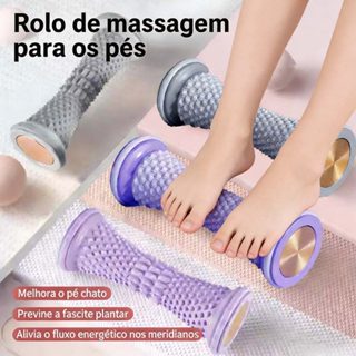 Massageador De Pés Rolo De Massagem Yoga Bola Fáscia Plantar Cuidados De Relaxamento Muscular em Oferta na Shopee