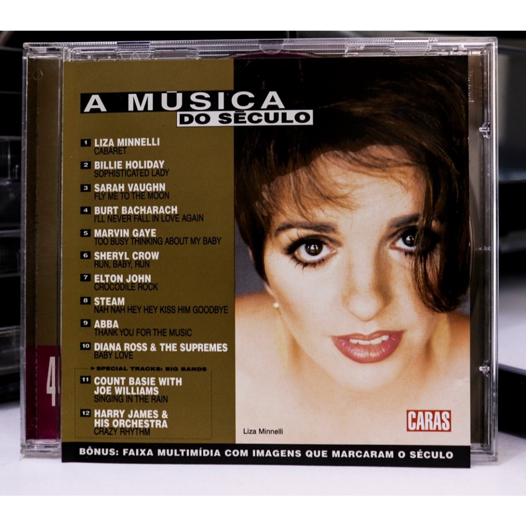 CD A MUSICA DO SÉCULO -VARIOUS  VOL. 4 (REVISTA CARAS)