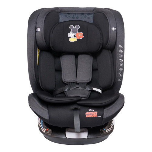 Cadeira Para Auto Styll Baby 360° Com Isofix 0 À 36kg Disney Mickey Preto