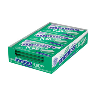 Gomas de Mascar, Sem Açúcar, Sabor de Menta Verde, Display  Pure Fresh Spearmint 127,5 g | 15 Unidades em Oferta na Shopee