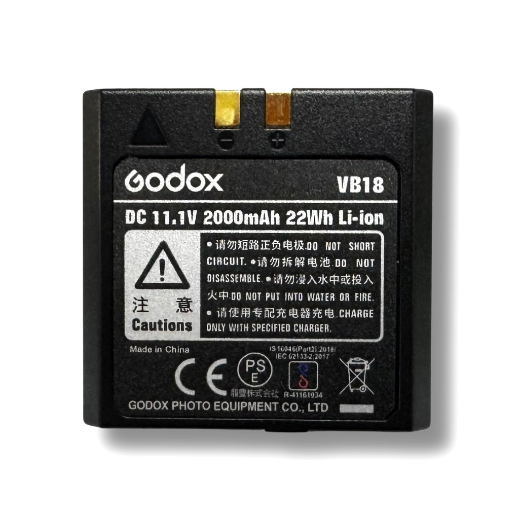 Bateria Godox Vb-18 Vb18 P/ Flash Godox V860 E V860ii Li-ion