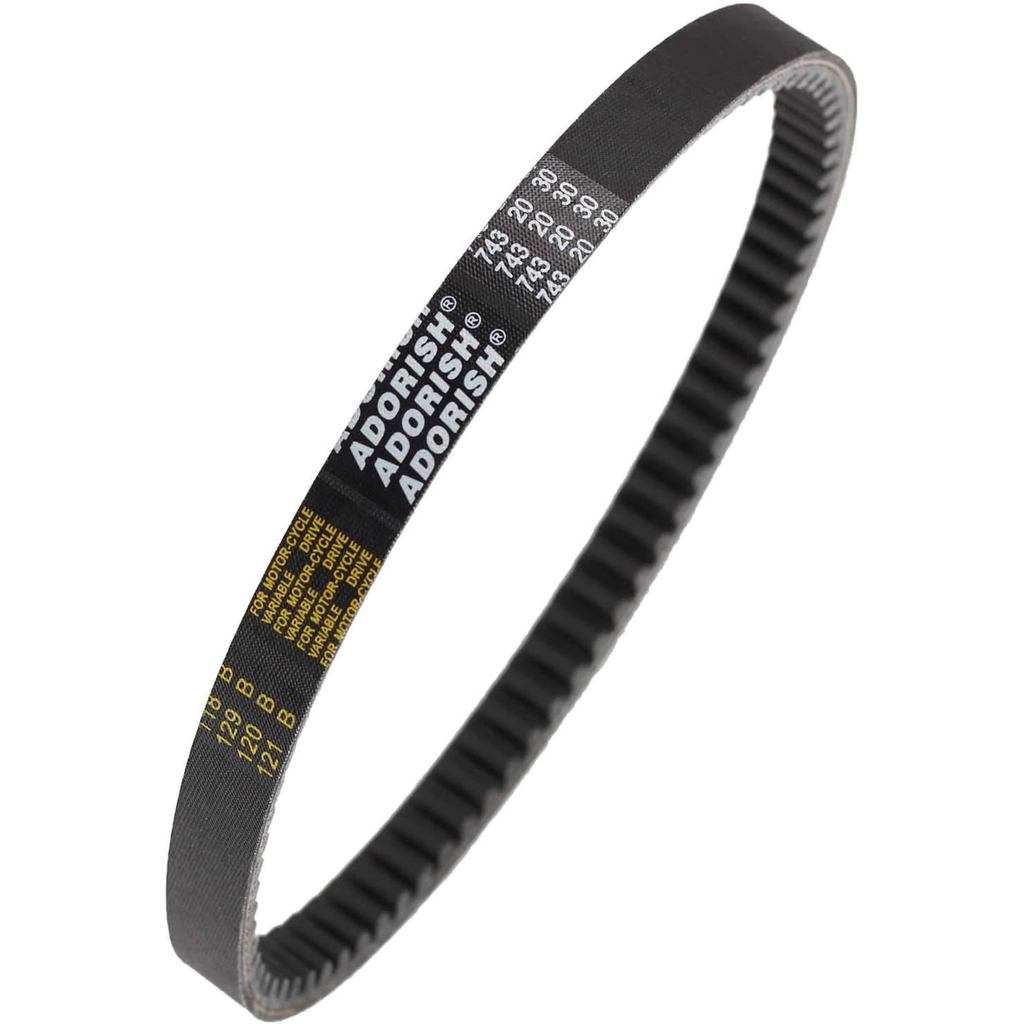 Correia de Transmissão CVT Compatível com Motores GY6 125cc 150cc 52QMI 157QMJ para Scooter, Moped, ATV, Go Kart 743 20 