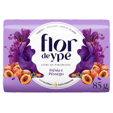 Sabonete Barra Frésia e Pêssego Flor de Ypê em Oferta na Shopee