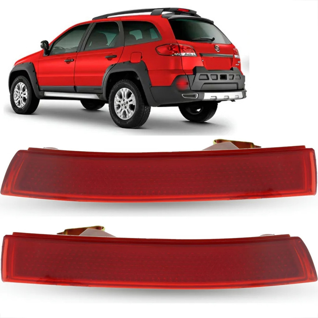 PAR REFLETOR FIAT PALIO 2004 DIANTE PALIO ADVENTURE 2009 DIANTE LADO DIREITO E ESQUERDO