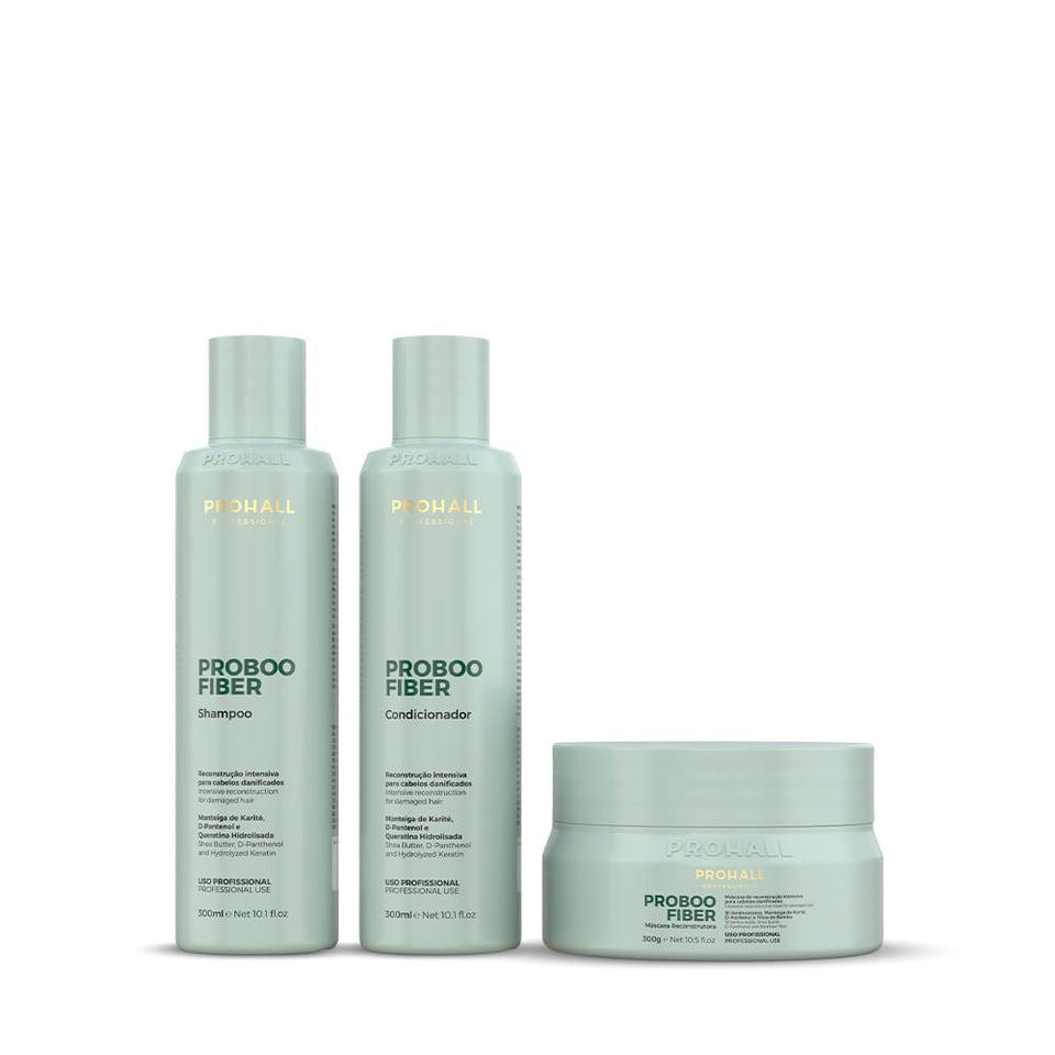 Kit Reconstrução Intensiva Proboo Fiber Prohall em Oferta na Shopee
