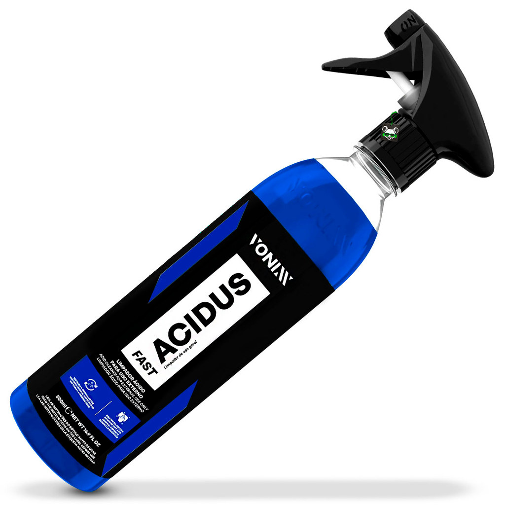 Multilimpador Ácido Automotivo Acidus Fast Rodas Chassis Metais 1,5L Vonixx em Oferta na Shopee