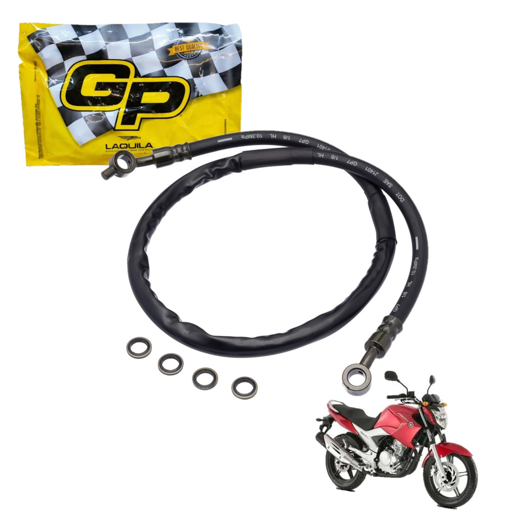 Mangueira Flexivel Do Freio Diant. Fazer 250 2006/2017 Gp7 Original em Oferta na Shopee
