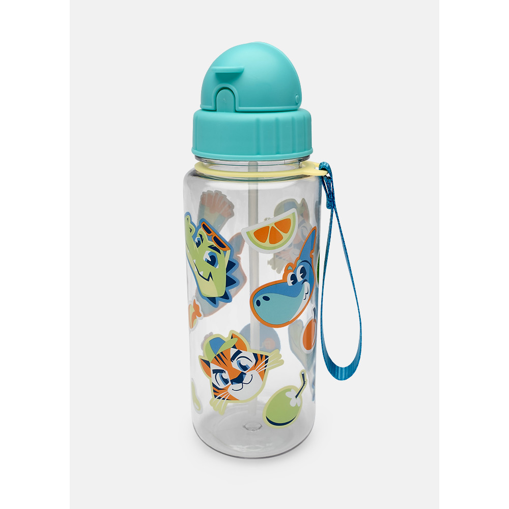 Garrafa com Canudo Multibichos - Puket em Oferta na Shopee