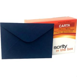 100 UN - Envelope Convite 114X162MM Azul Escuro Porto Seguro em Oferta na Shopee