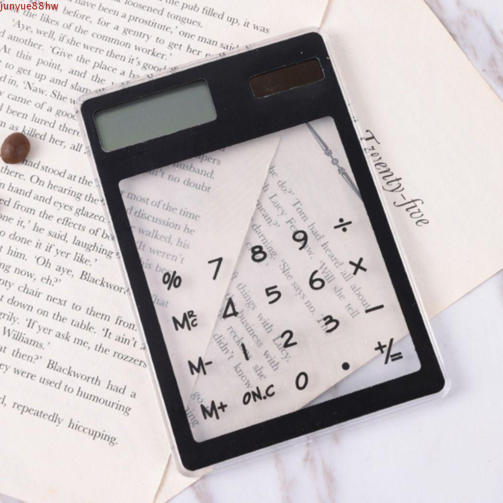 JUNYUE Calculadora De Tela Sensível Ao Toque Material De Escritório Doméstico Papelaria Para Estudantes Científica Eletr