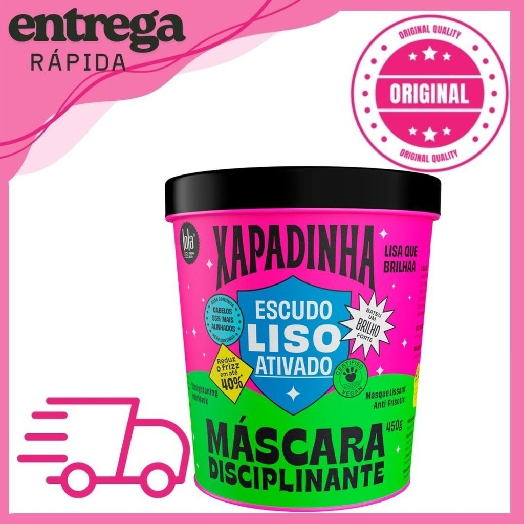 Máscara Xapadinha 450g Lola Cosmetics em Oferta na Shopee