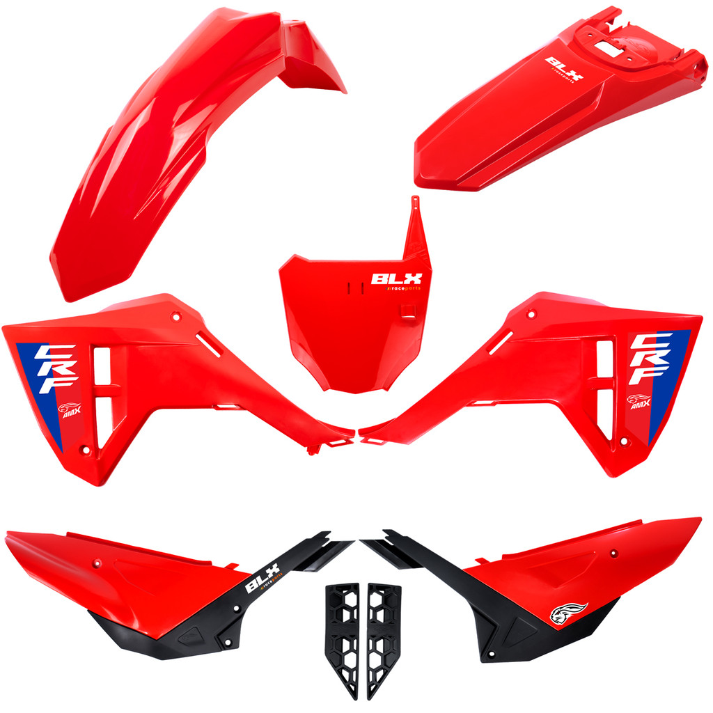 Kit Plástico Carenagem Number Roupa Crf 250f F25 Amx
