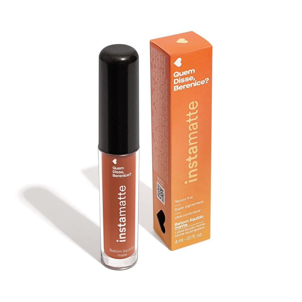 Quem Disse, Berenice? Batom Líquido Amendoli  4ml em Oferta na Shopee