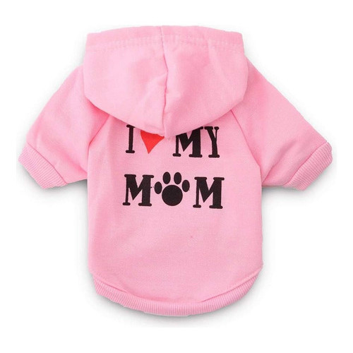 Roupa Blusa Para Cachorro Grande I Love My Mom Pet