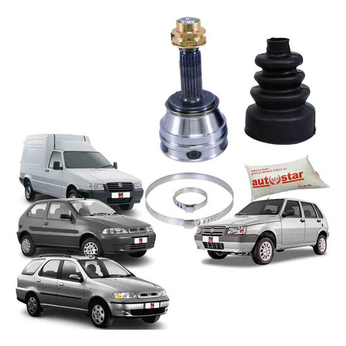 Junta Homocinética Lado Roda Fiorino Palio Uno 1990 A 2013 em Oferta na Shopee