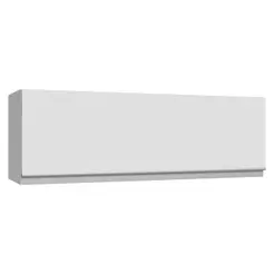 Armário Aéreo 100 cm 1 Porta Basculante Branco Glamy Madesa