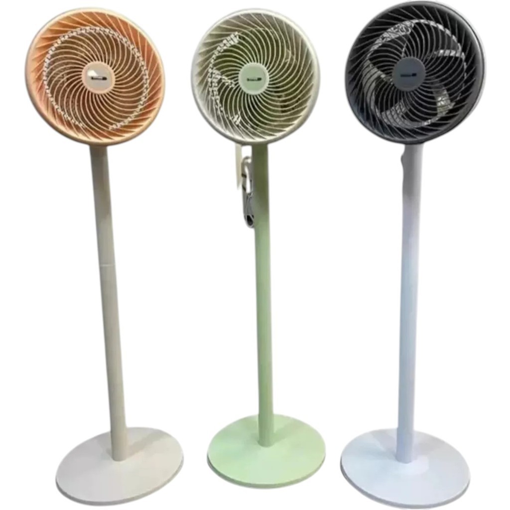 Ventilador Doméstico Seguro e Potente de Circulação 100W De Potencia Econômico 127V Nas Cores Verde Cinza Salmão FS 111 em Oferta na Shopee