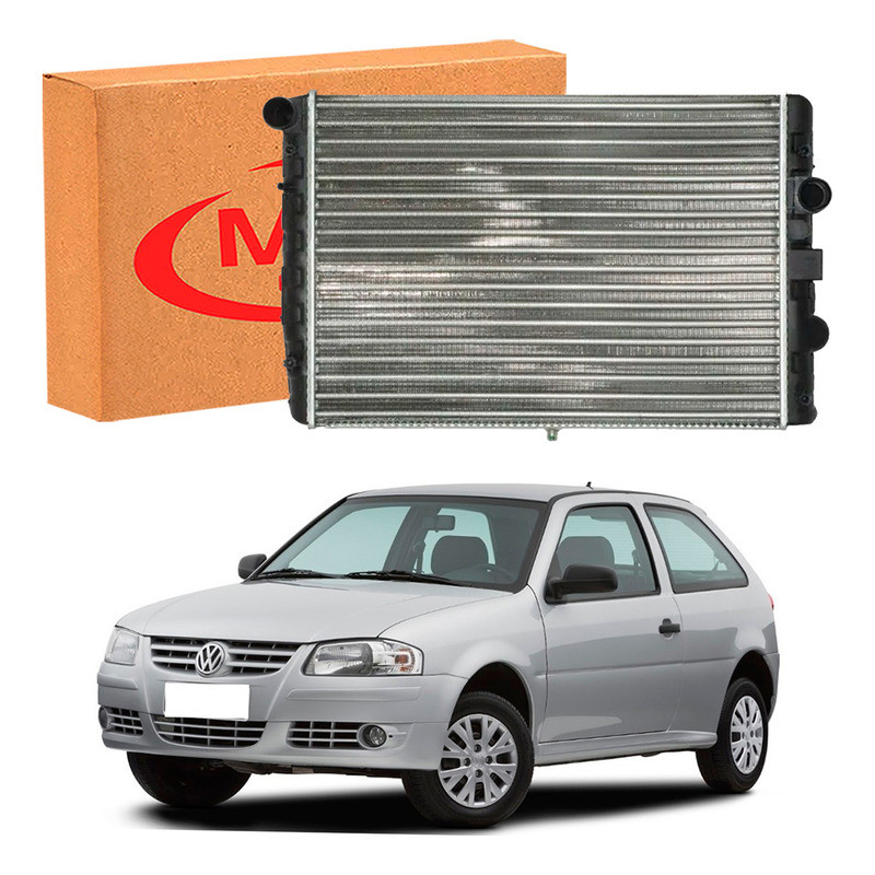 Radiador Agua Volkswagen Gol G4 1.6 Sem Ar 2006 A 2012