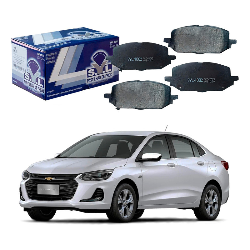 Pastilha Freio Dianteira Onix Plus 1.0 Aspirado 2019 A 2024 em Oferta na Shopee