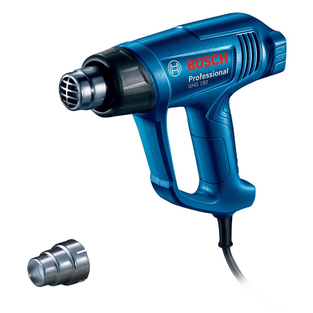 Soprador térmico 1800W 60 a 550°C 3 estágios com acessório - GHG180 - Bosch
