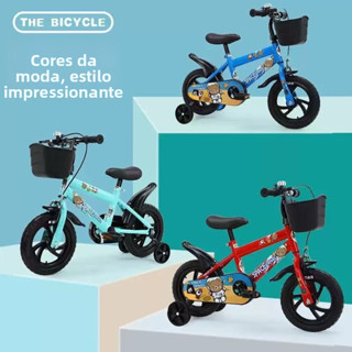 Bicicleta infantil em aço carbono de alta resistência, tamanho 12 polegadas--6512 em Oferta na Shopee
