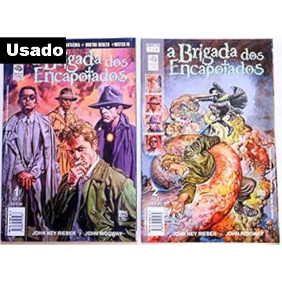 John Ney Rieber / John Ridgway: Brigada dos Encapotados - 2 Volumes