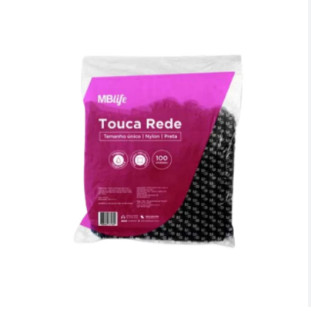 TOUCA DE REDINHA MBLIFE PRETA C/100