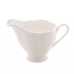 Molheira Lyor Butterfly Flower de Porcelana Branco