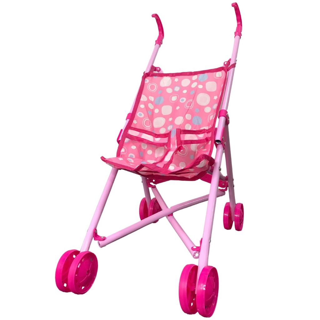Carrinho de Passeio para Boneca Bebê Reborn Dobrável Estampas Variadas em Oferta na Shopee