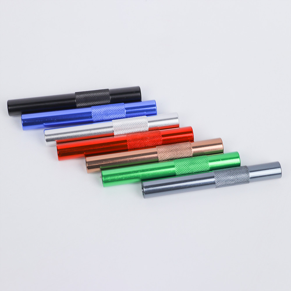 Palha De metal De Cor Mista Oca design Reutilizável Portátil Canudos Cozinha Pequena Ferramenta Para Festa Em Casa Uso D em Oferta na Shopee