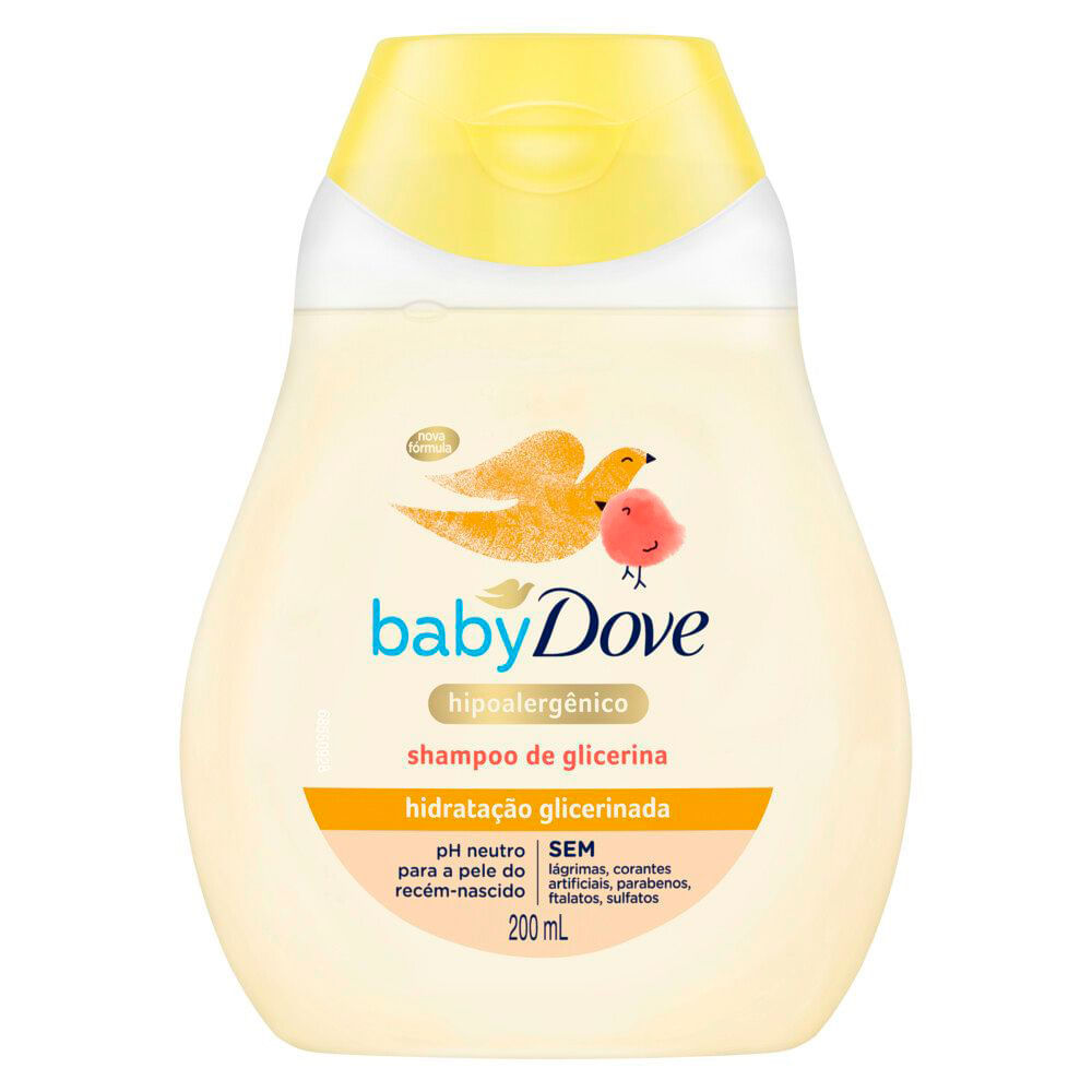 Shampoo Dove Baby Hidratação Glicerinada 200ml