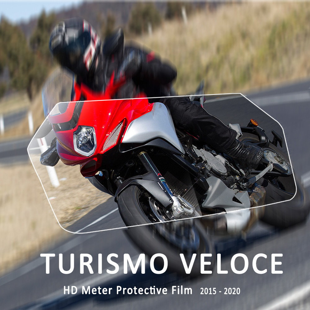 Para MV Agusta Turismo Veloce 2015-2020 Motocicleta Ultra-Claro Scratch Cluster Tela Painel De Proteção Instrumento Film