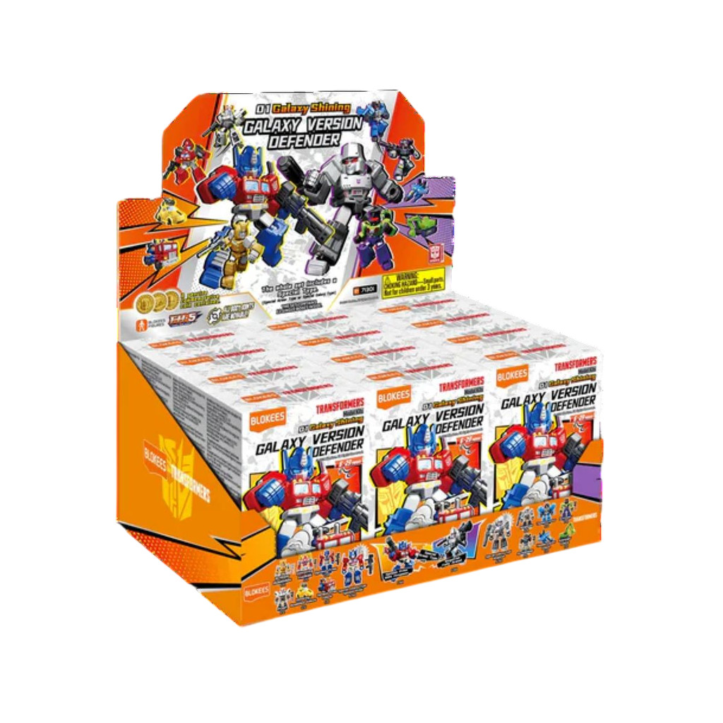 Blokees Transformers Defender Version 01 Shattered Alliance