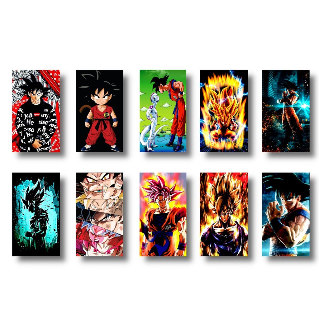 Placa Quadro Decorativo Tema Dragon Ball Goku - Ds Placas