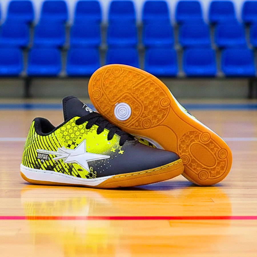 Chuteira Futsal Infantil Menino Tênis De Salão Leve Moderno 26 ao 33