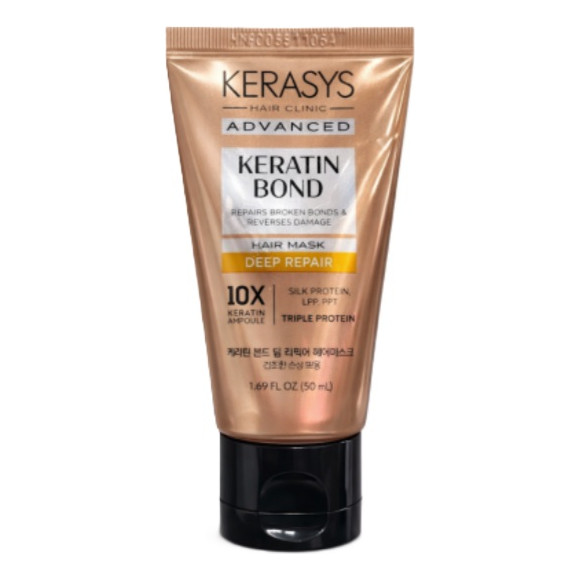 Kerasys Advanced Keratin Bond Máscara De Reconstrução 50ml