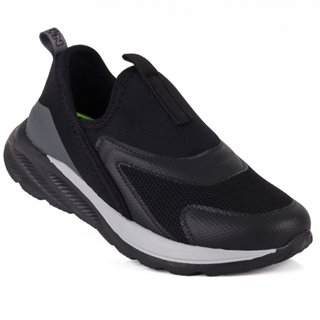 Tênis Infantil Klin Original Flow Calce Fácil em Neoprene com Solado EVA Super Macio e Leve - Preto em Oferta na Shopee