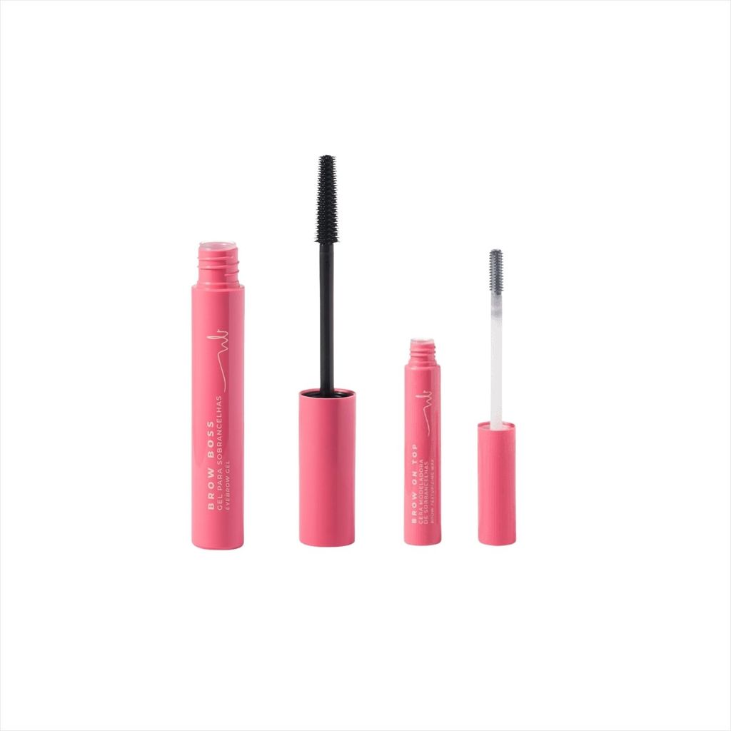 Kit Ruby Rose by Natalia Beauty Gel Brow Boss+Cera de Sobrancelha Brow On Top