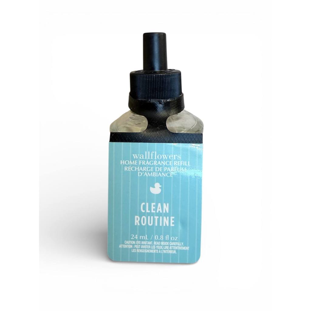 Refil de Fragrância para Ambiente, Clean Routine, Wallflowers, Bath & Body Works